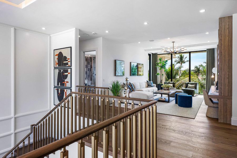 Furnished interior view inside a new home in , Boca Raton (Image 6).