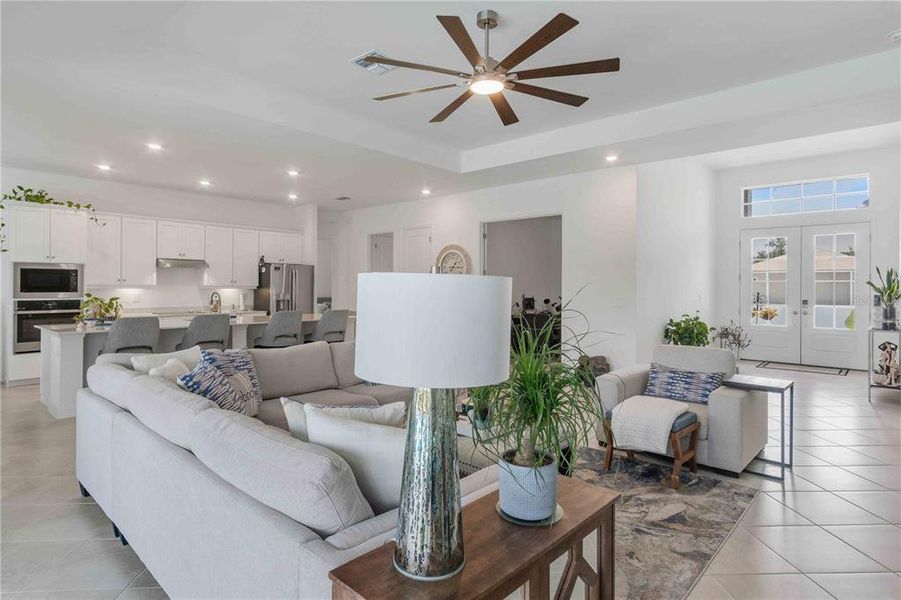 Furnished interior view inside a new home in , Port Charlotte (Image 43). Furnished interior view inside a new home in , Port Charlotte (Image 43).