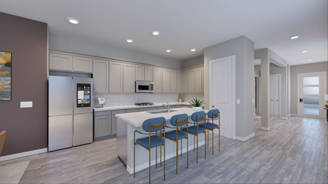 Representative furnished interior of a home built from the Llano by Tricoast Homes in Sunterra 40, Katy (Image 17). Representative furnished interior of a home built from the Llano by Tricoast Homes in Sunterra 40, Katy (Image 17).