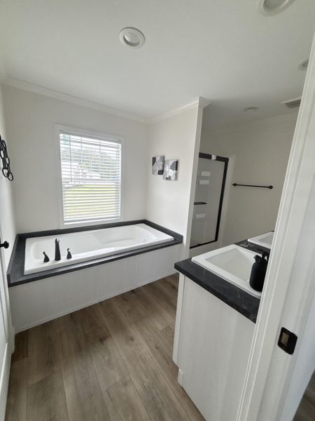 Furnished interior view inside a new home in , Round O (Image 3).