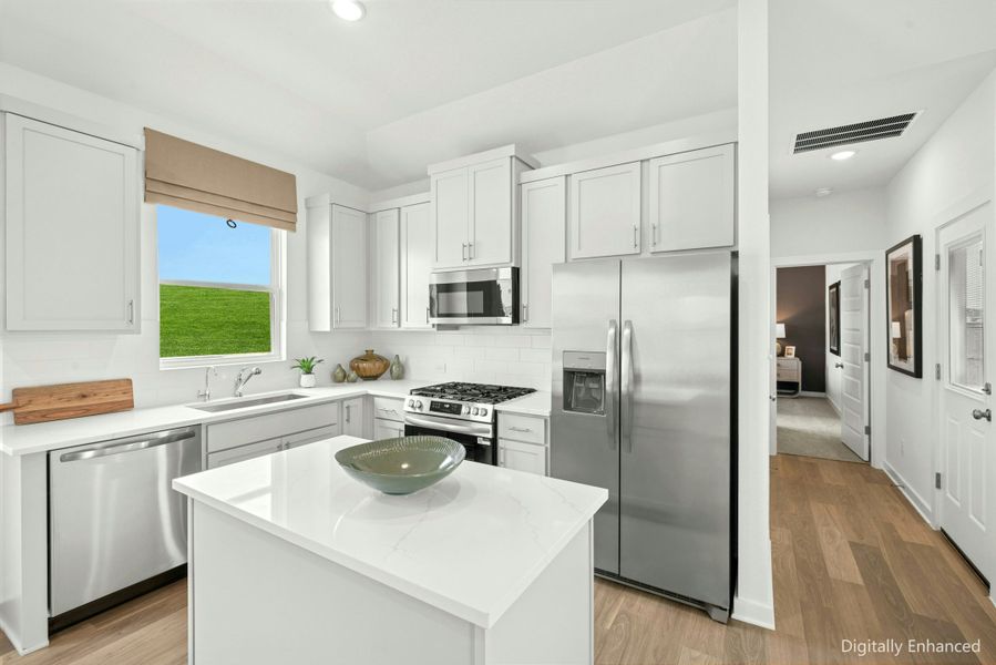 Representative furnished interior of a home built from the Bluebonnet by Scott Felder Homes in Mayfair, New Braunfels (Image 16). Representative furnished interior of a home built from the Bluebonnet by Scott Felder Homes in Mayfair, New Braunfels (Image 16).