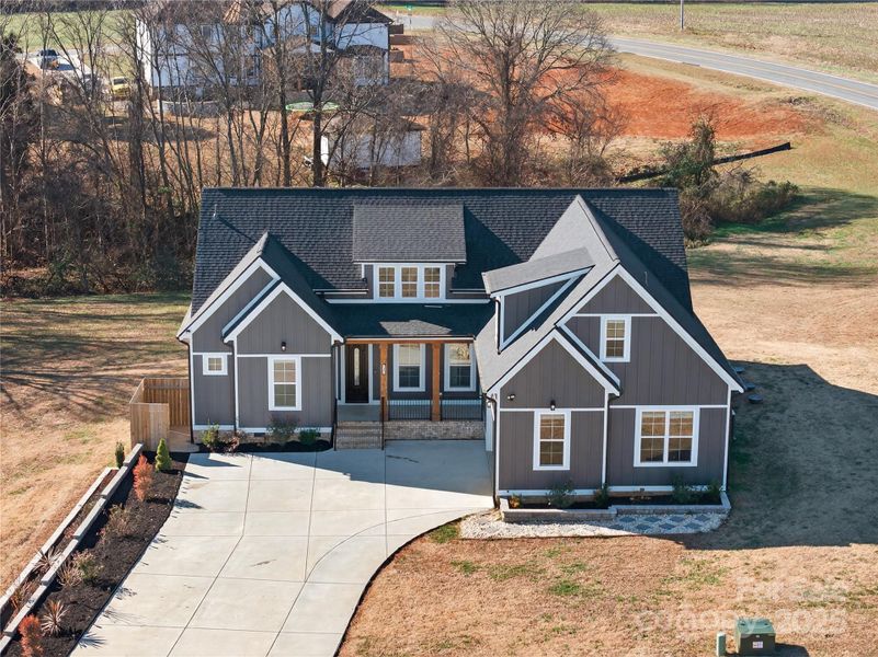 Front exterior of a new home in , Salisbury, NC, highlighting curb appeal (Image 20).