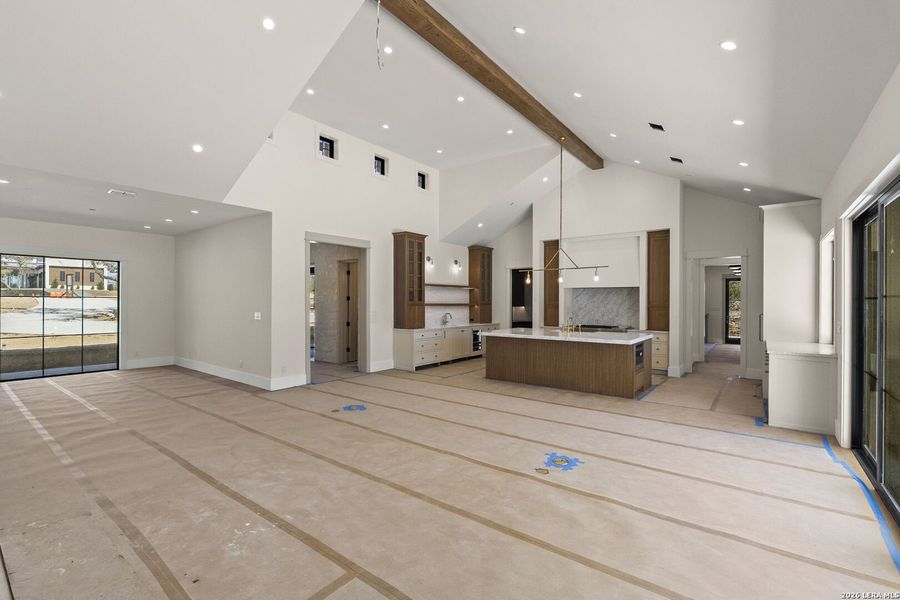 In-progress construction of a new home in , Boerne, TX (Image 24).