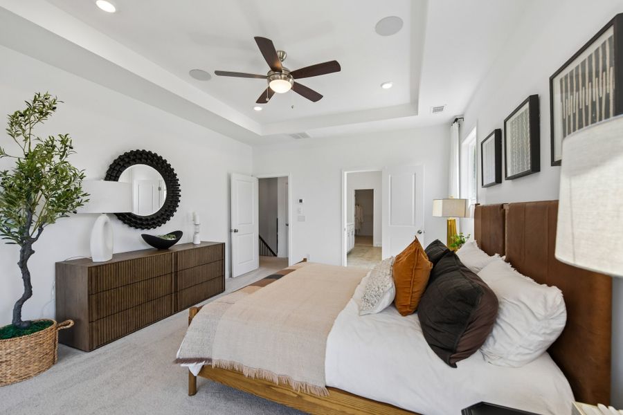 Representative furnished interior of a home built from the Sumner by Taylor Morrison in Auburn Glen, Dacula (Image 43).
