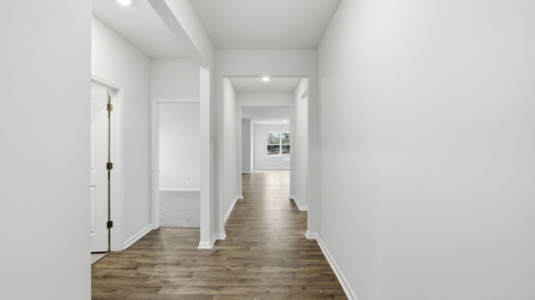 Spacious, unfurnished interior of a new home in Waverly Station, Greenwood (Image 15).