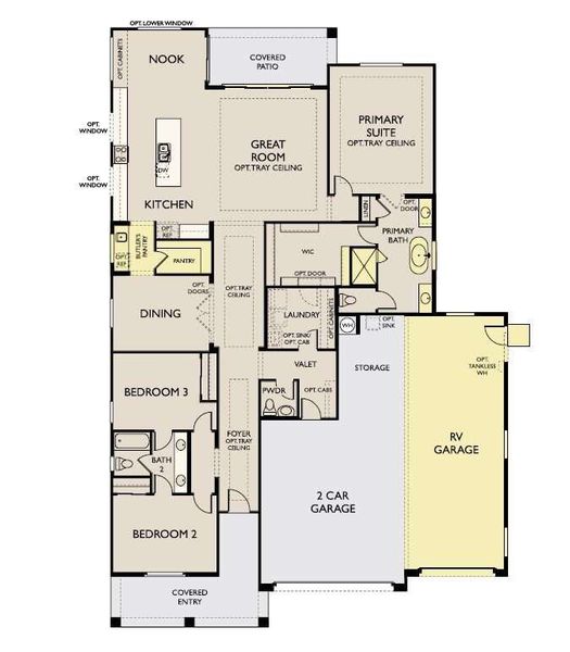 Aspen Floorplan - Lot 560