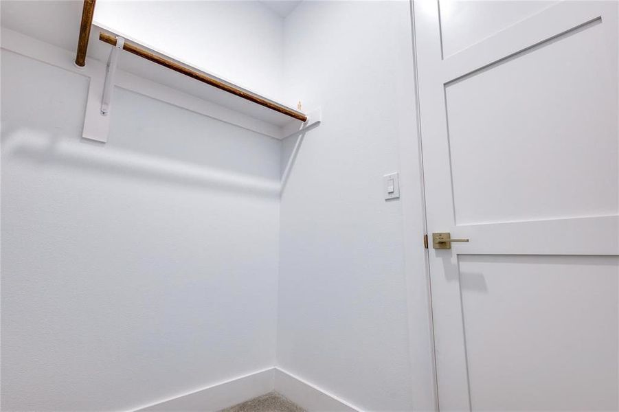 View of spacious closet