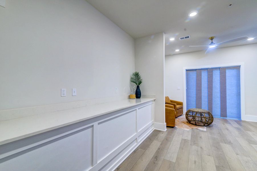 Furnished interior view inside a new home in Walk at Park Circle, North Charleston (Image 38).