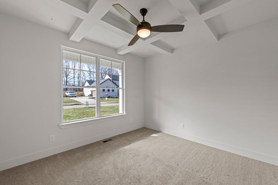Representative unfurnished interior of a home built from the Two Story Farmhouse by Norfleet Builders in Cambria, White House (Image 17).