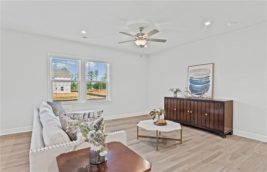 Furnished interior view inside a new home in Anderson Point, McDonough (Image 5).