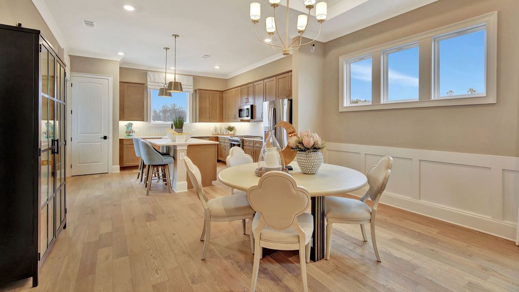 Dining Space and Kitchen | Model images from sister community Dining Space and Kitchen | Model images from sister community