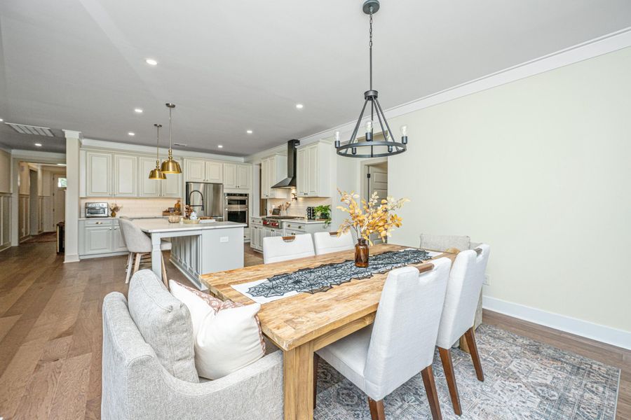 Furnished interior view inside a new home in , Awendaw (Image 11).