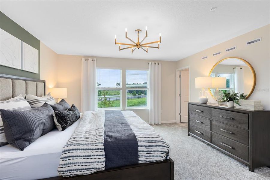 Furnished interior view inside a new home in Skylar Crest, Sanford (Image 4).