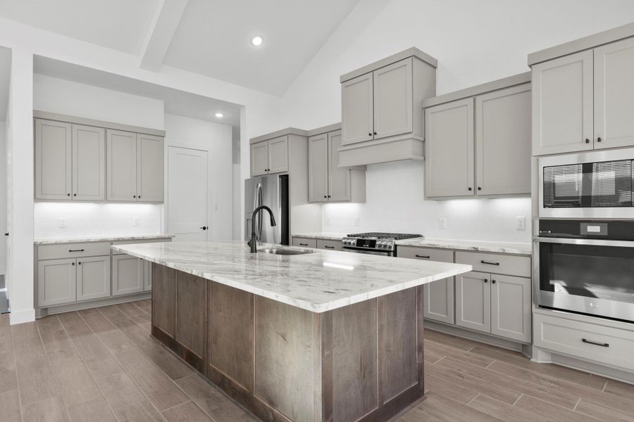 Furnished interior view inside a new home in Meridiana, Manvel (Image 15).