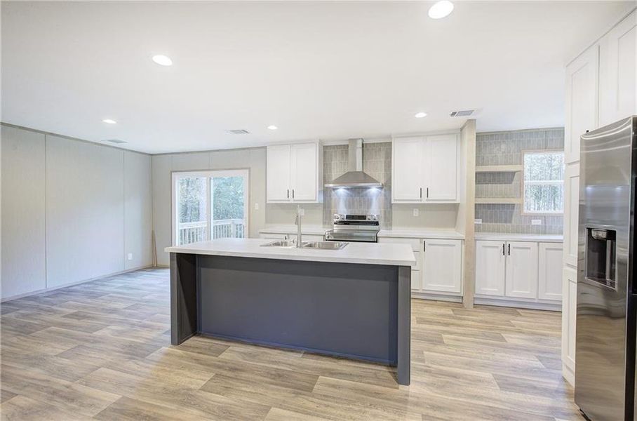 Furnished interior view inside a new home in , Talking Rock (Image 7).