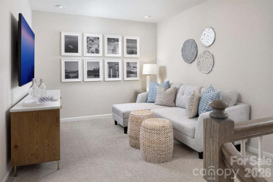 Furnished interior view inside a new home in Cheyney, Charlotte (Image 10).