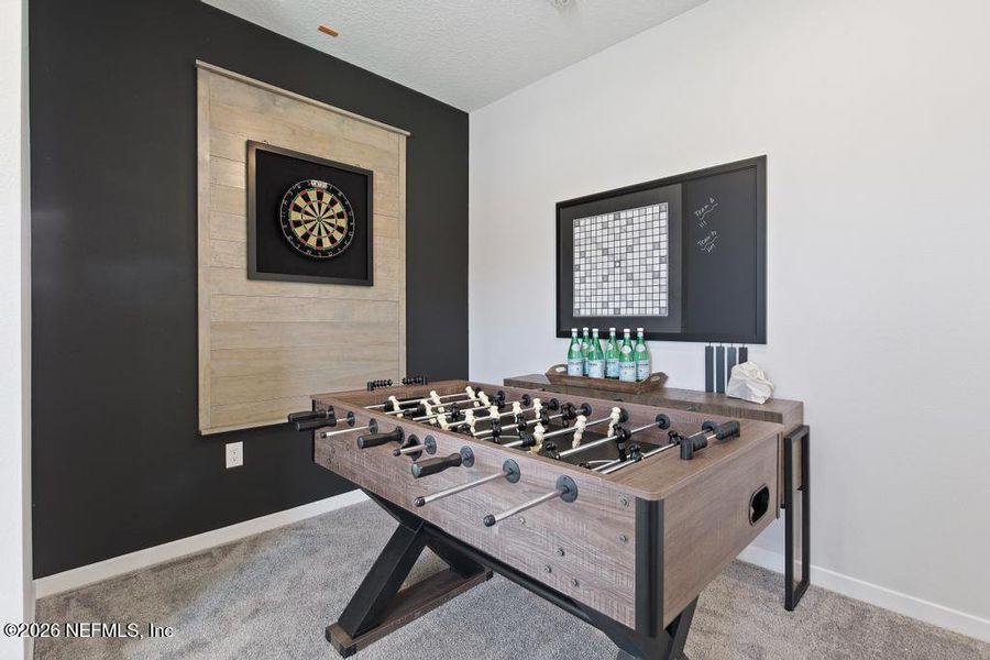 Furnished interior view inside a new home in Seminole Palms, Palm Coast (Image 18). Furnished interior view inside a new home in Seminole Palms, Palm Coast (Image 18).