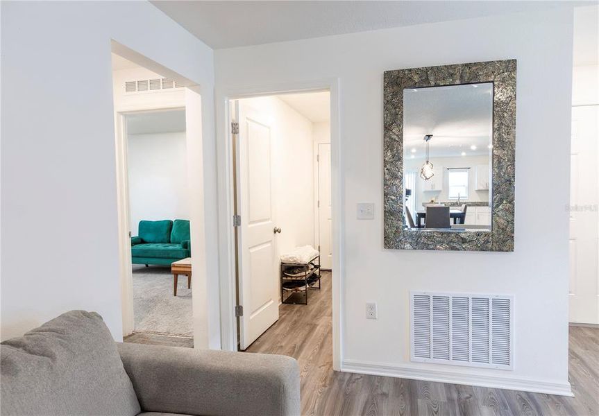 Furnished interior view inside a new home in Eagle Hammock, Eagle Lake (Image 3).