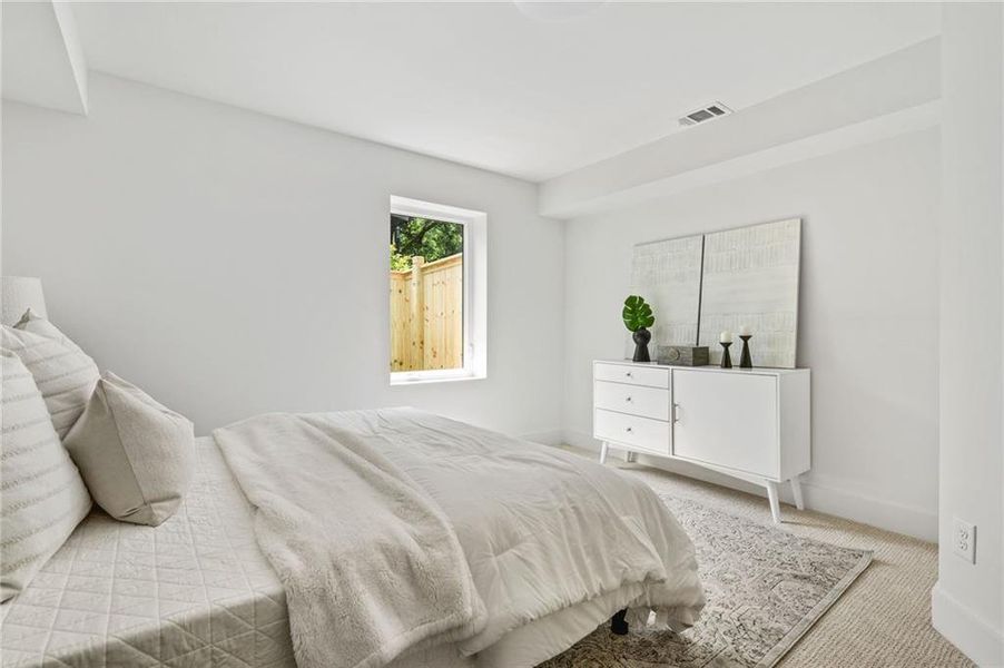 Furnished interior view inside a new home in , Alpharetta (Image 33).