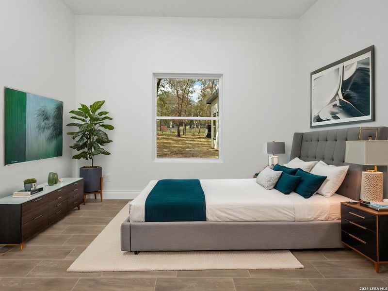Furnished interior view inside a new home in , Elmendorf (Image 13).