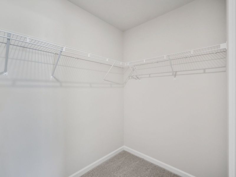 Spacious, unfurnished interior of a new home in The Rows at Buffaloe Reserve, Raleigh (Image 14). Spacious, unfurnished interior of a new home in The Rows at Buffaloe Reserve, Raleigh (Image 14).