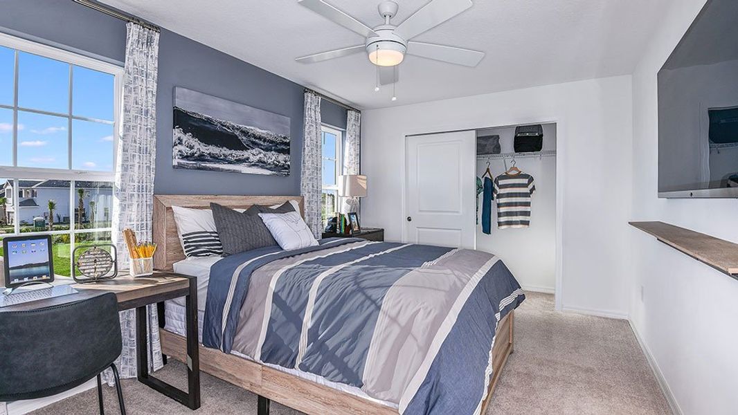 Furnished interior view inside a new home in Coasterra Community Group Page, Palmetto (Image 15).