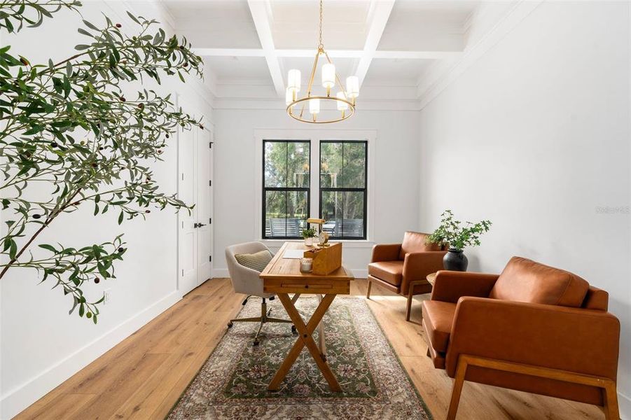Furnished interior view inside a new home in , Newberry (Image 9). Furnished interior view inside a new home in , Newberry (Image 9).