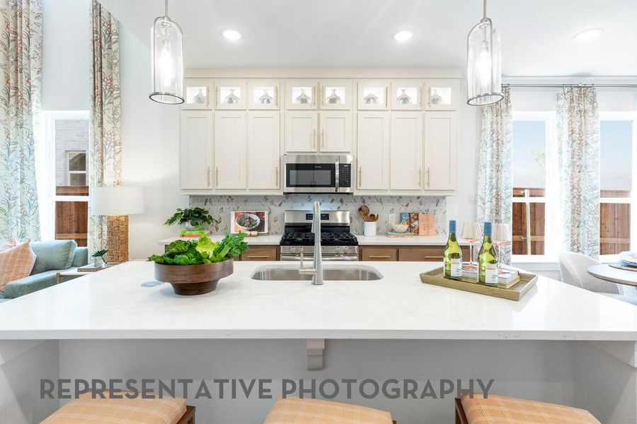 Furnished interior view inside a new home in Indigo, Richmond (Image 9).