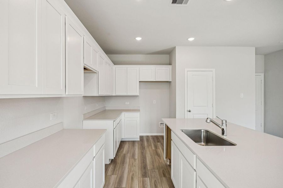 Furnished interior view inside a new home in Saint Tropez, Huffman (Image 5).