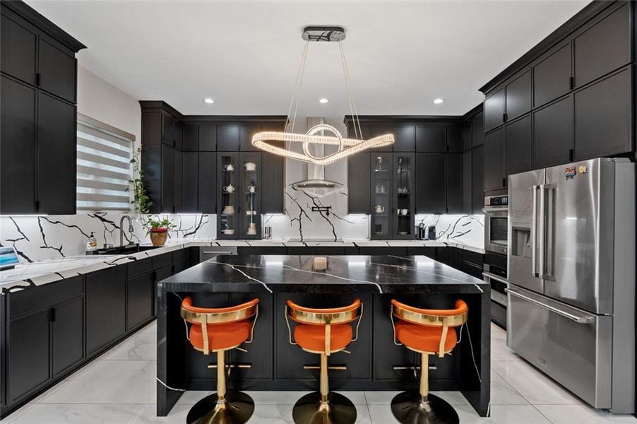 Furnished interior view inside a new home in , Stone Mountain (Image 74).