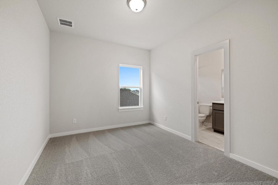 Spacious, unfurnished interior of a new home in Santa Rita Ranch, Liberty Hill (Image 18). Spacious, unfurnished interior of a new home in Santa Rita Ranch, Liberty Hill (Image 18).