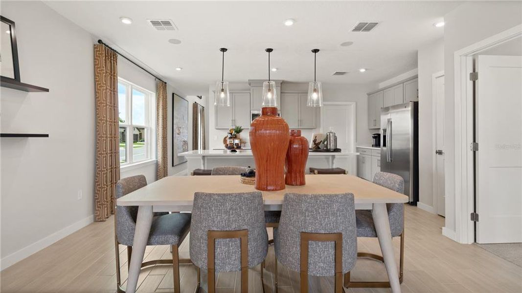 Furnished interior view inside a new home in , Lake Hamilton (Image 5).
