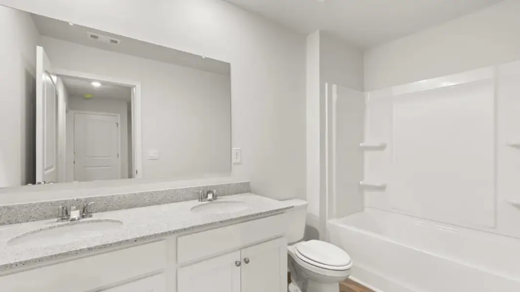 Furnished interior view inside a new home in Hughes Court, Dawsonville (Image 12).