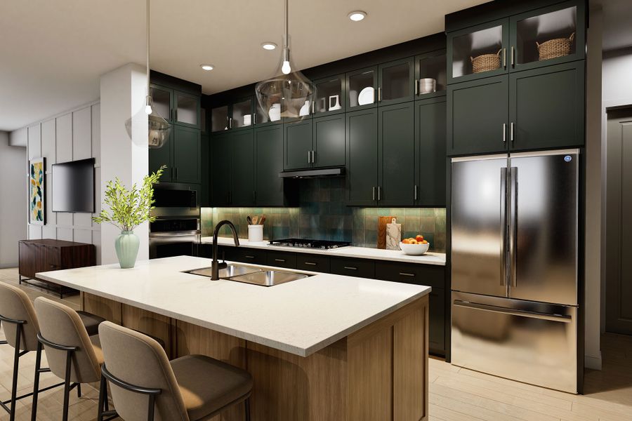 The Banyan - Optional Cooktop with Built in Over and Microwave The Banyan - Optional Cooktop with Built in Over and Microwave