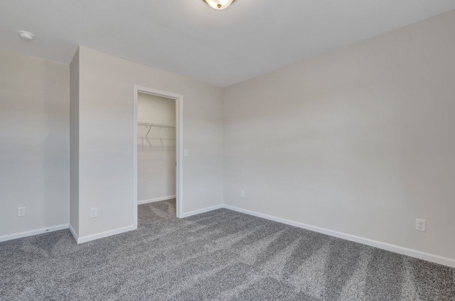 Representative unfurnished interior of a home built from the The Cypress by Smith Family Homes in Heritage at New Riverside, Bluffton (Image 28).