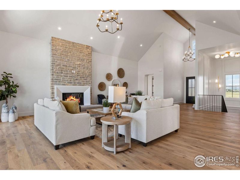 Furnished interior view inside a new home in , Berthoud (Image 29).