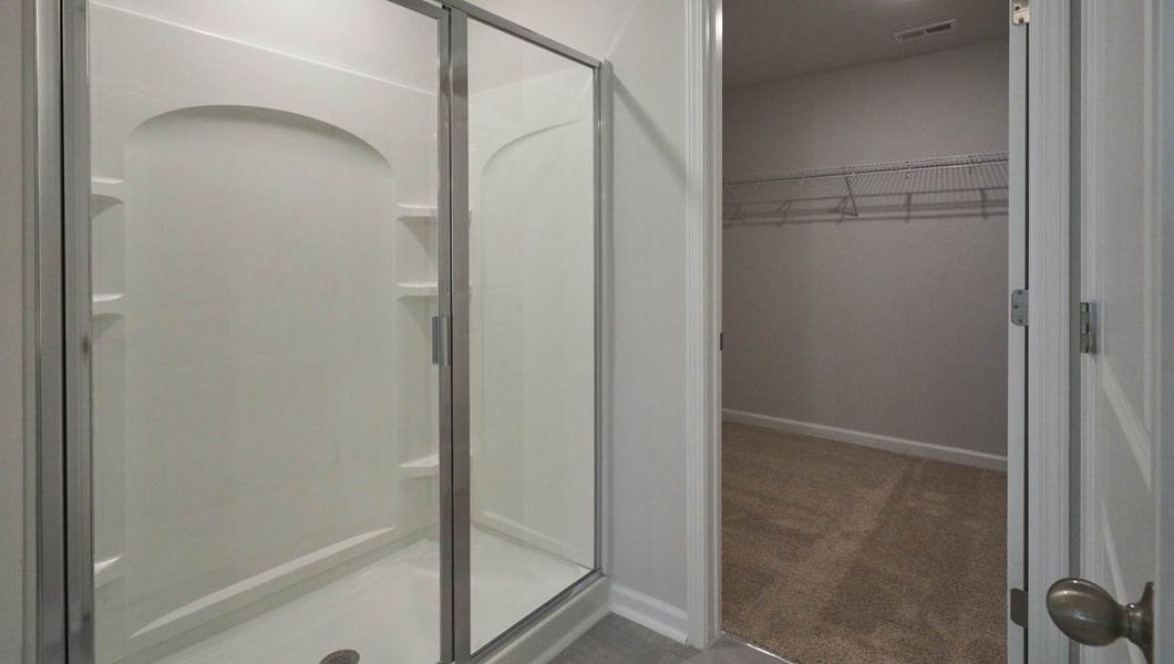 Representative unfurnished interior of a home built from the Penwell by D.R. Horton in Fishel Village, Winston-Salem (Image 20). Representative unfurnished interior of a home built from the Penwell by D.R. Horton in Fishel Village, Winston-Salem (Image 20).