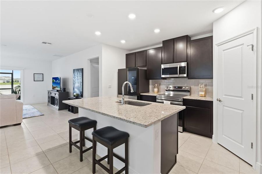 Furnished interior view inside a new home in , St. Cloud (Image 44).