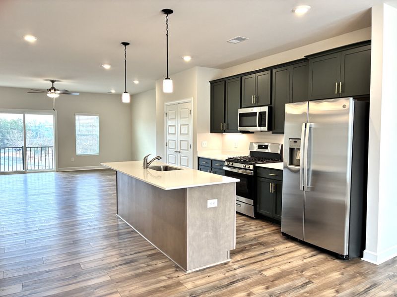 Furnished interior view inside a new home in Holly View, Greenville (Image 5).