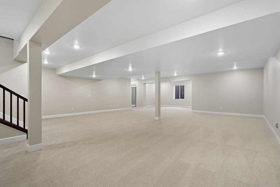 Spacious, unfurnished interior of a new home in Trailstone Destination Collection, Arvada (Image 21).