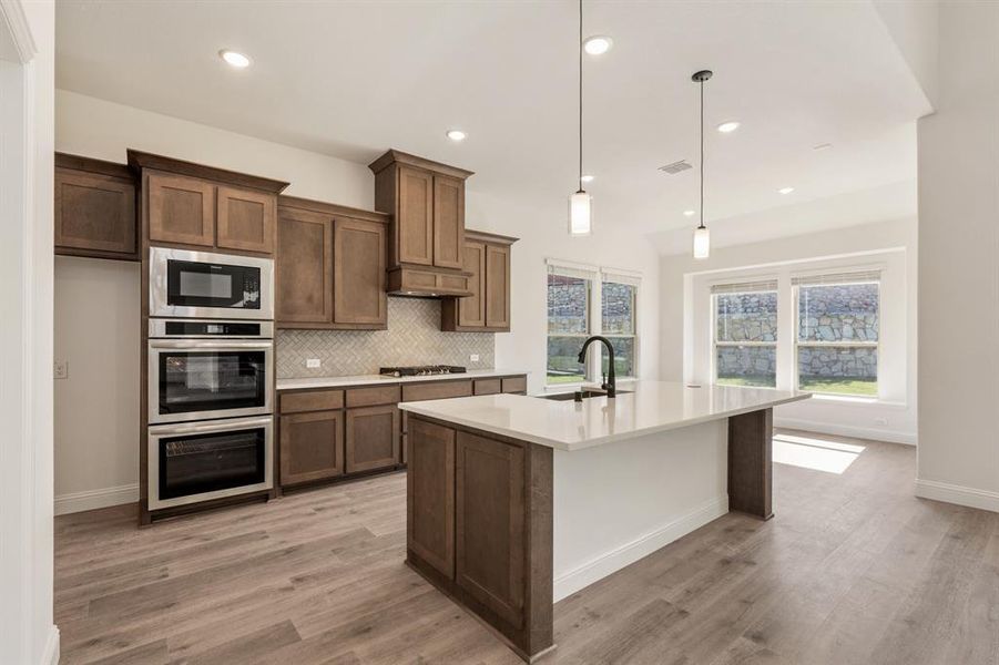 Furnished interior view inside a new home in The Enclave at Parks of Aledo, Aledo (Image 6). Furnished interior view inside a new home in The Enclave at Parks of Aledo, Aledo (Image 6).