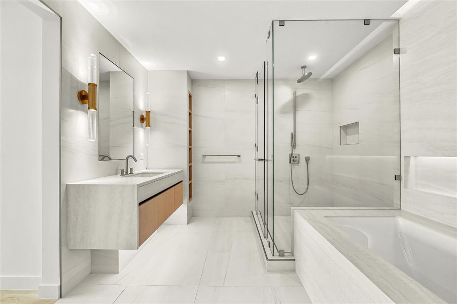 Furnished interior view inside a new home in Casamar, Pompano Beach (Image 13).