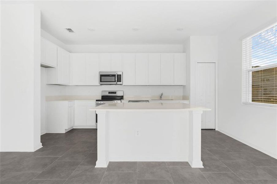 Furnished interior view inside a new home in , Davenport (Image 8).