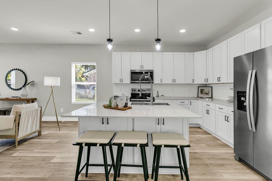 Furnished interior view inside a new home in , Hanahan (Image 15).