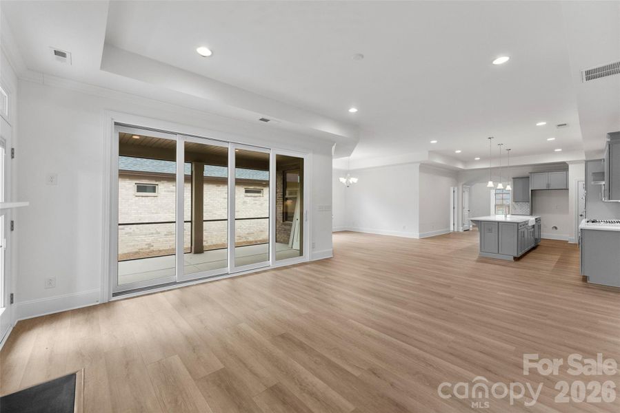 Spacious, unfurnished interior of a new home in The Courtyards on New Hope, Gastonia (Image 14). Spacious, unfurnished interior of a new home in The Courtyards on New Hope, Gastonia (Image 14).