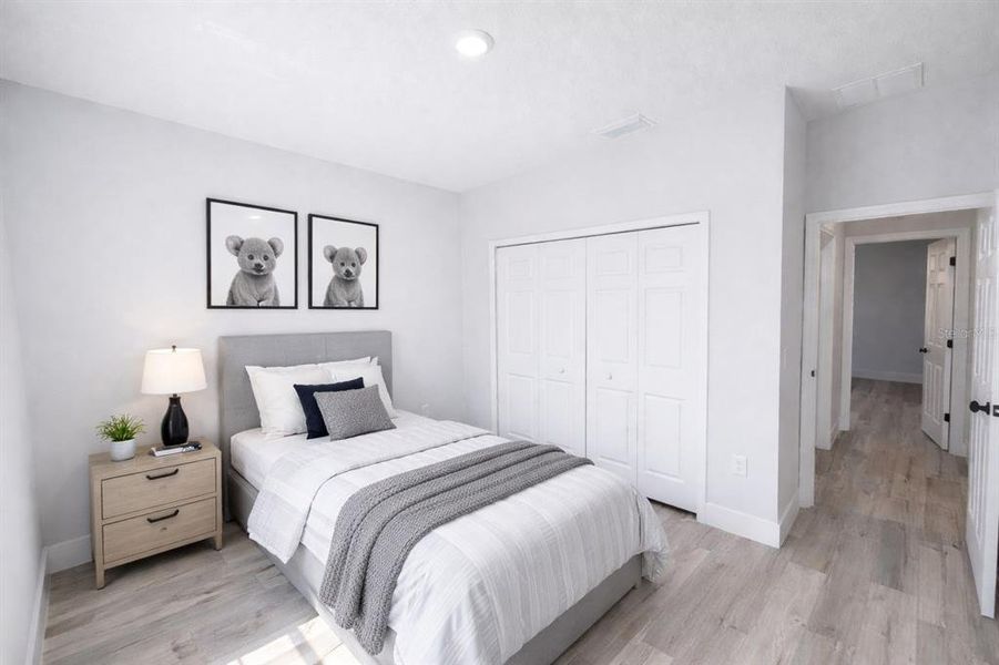 Furnished interior view inside a new home in , Citrus Springs (Image 10).