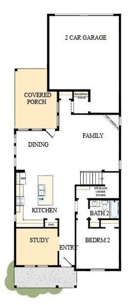 The success of a floor plan is the way you can move through it…You’ll be amazed at how well this home lives…We call it traffic patterns.
