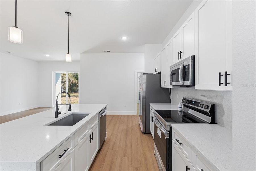 Furnished interior view inside a new home in , Citrus Springs (Image 7).