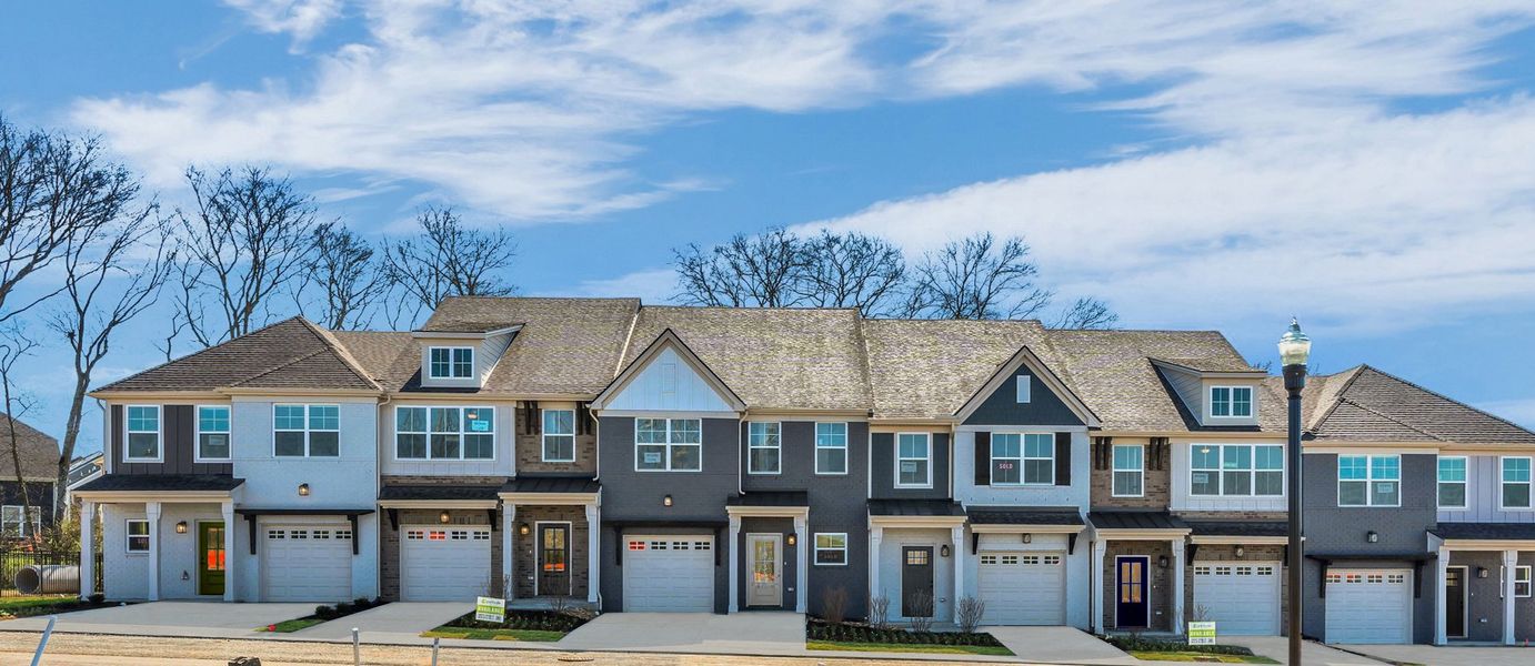 Representative exterior photo of a completed home built from the Charleston by Parkside Builders in Oxford Station, Gallatin, TN (Image 33).