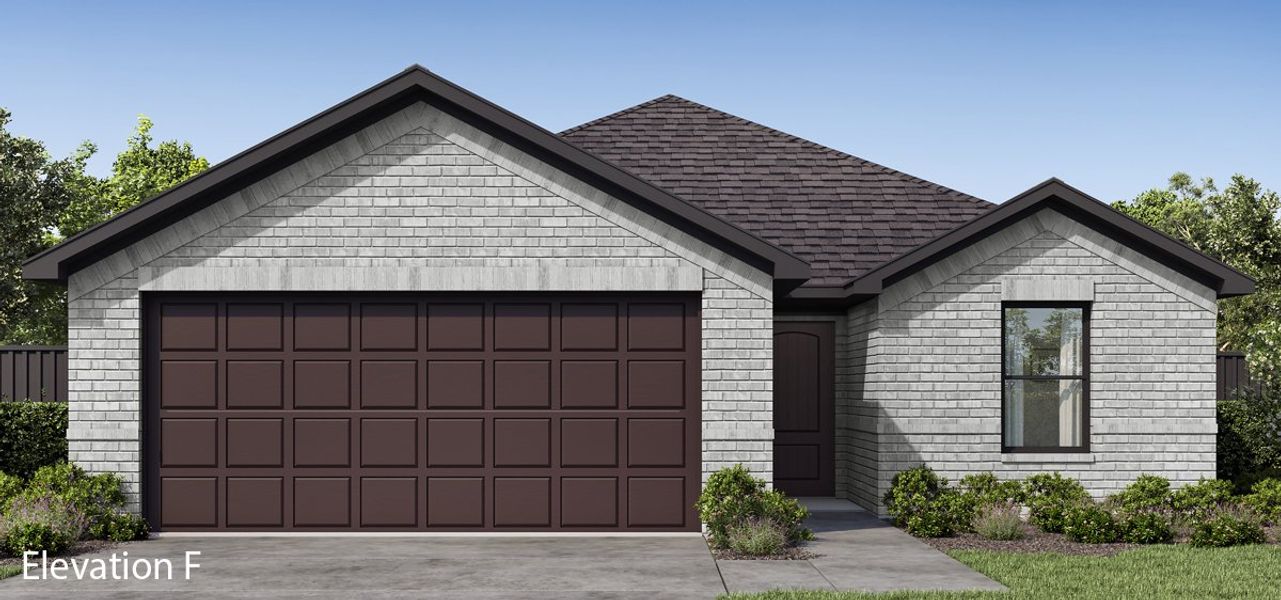 Representative exterior photo of a completed home built from the Richland by Altura Homes in Stonecreek, Sulphur Springs, TX (Image 4). Representative exterior photo of a completed home built from the Richland by Altura Homes in Stonecreek, Sulphur Springs, TX (Image 4).